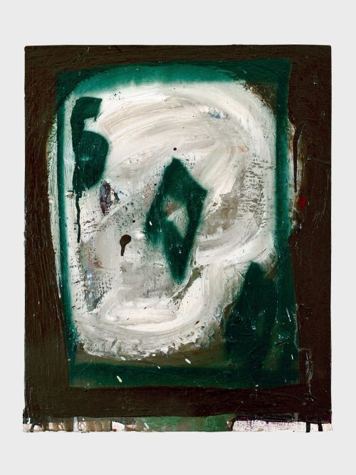 Eddie Martinez, Untitled, 2008. Mixed media on canvas, 20 x 16 in, 51 x 41 cm