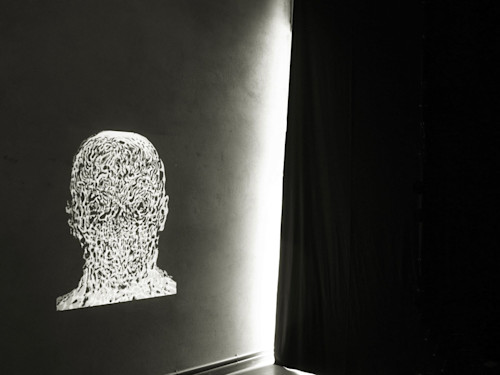 Mat Brinkman, Heads Corroder. Single channel video with soundtrack, 13 min