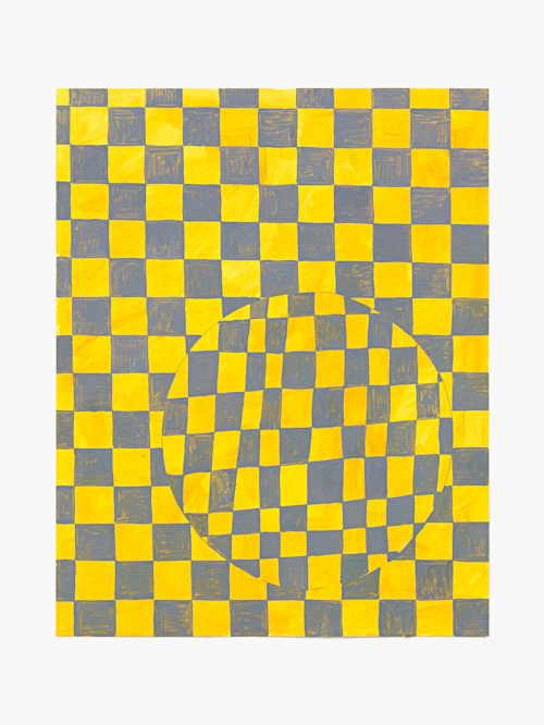 Sam Moyer, Payne 97 (c-19), 2020. Oil on bristol, 24 x 19 in (61 x 48 cm)