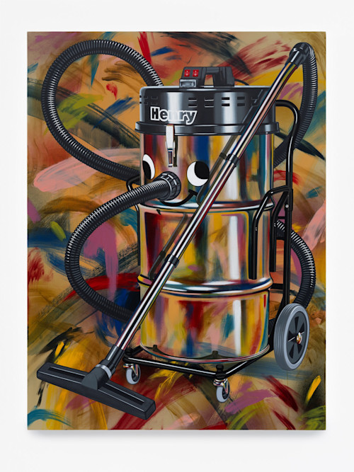 Henry Gunderson, Henry Sux #5, 2020. Acrylic on canvas, 40 x 30 in, 102 x 76 cm