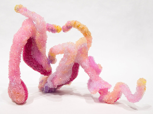 Raul de Nieves, Pena & Jo (the art of comfort), 2013. Mixed media on shoe, 16 x 17 x 16 in, 41 x 43 x 41 cm