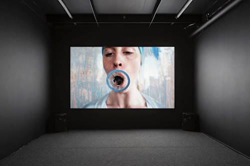 Constance Tenvik, Preludes, 2016. Video installation in Game of Life, curated by Jan Freuchen and Sigurd Tenningen at Kristiansand Kunsthall