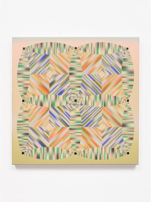 Molly Greene, Innermost, 2025. Acrylic on canvas, 30 x 30 in (76 x 76 cm)