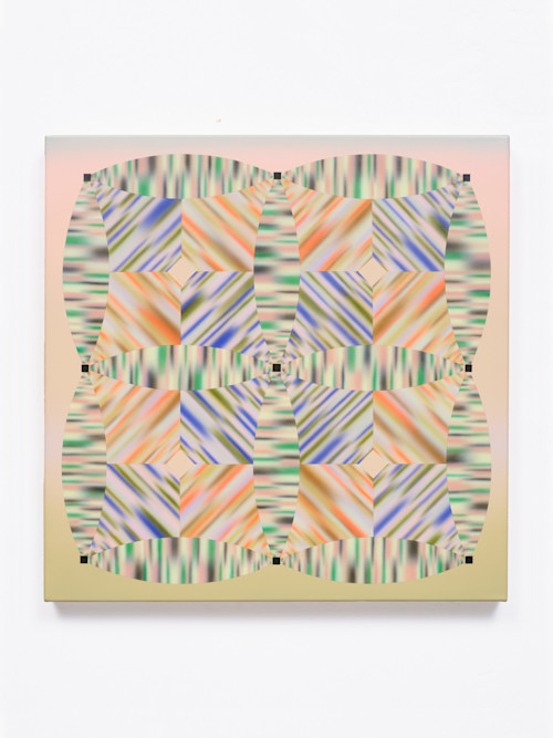 Molly Greene, Innermost, 2025. Acrylic on canvas, 30 x 30 in (76 x 76 cm)