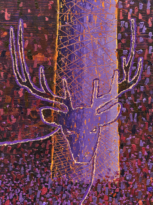 Ross Caliendo, At Night, 2023, Detail. 