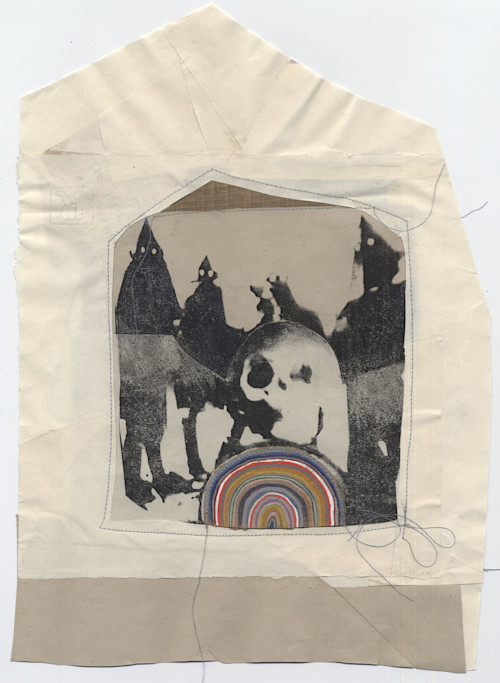 Anna Norlander, I Dance When I Wanna Dance, 2006. Colored pencil and collage on paper, 13 x 12 in, 33 x 30 cm