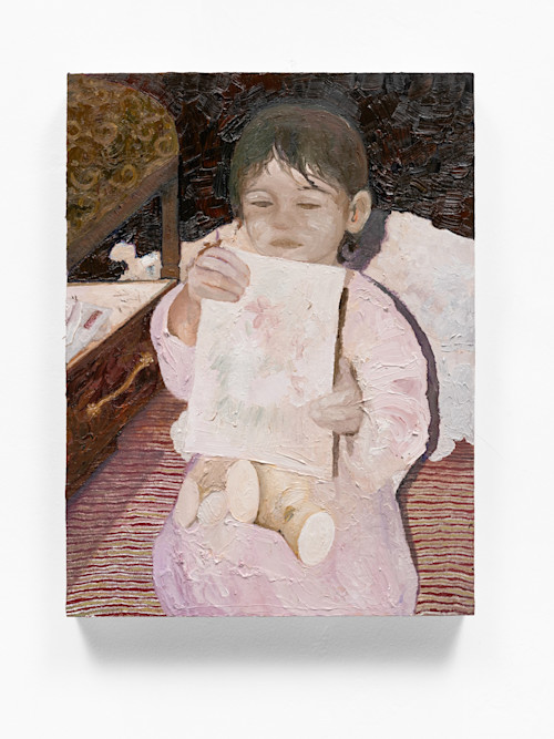 Veronica Fernandez, Heart with Room for Everything, 2025. Oil on panel, 24 x 18 in (61 x 46 cm)