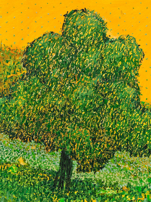 Ross Caliendo, Emerald Place, 2023, Detail. 