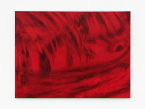 Gwen Hollingsworth, And Then the Sky Turned Red. 2022, Oil on Canvas, 30 x 40 in (76 x 102 cm)