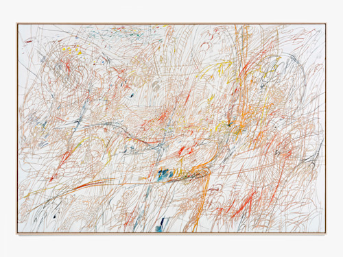 Jim Thorell, Billowing Beloved Angel, 2020. Oil on linen, 79 x 118 in (200 x 300 cm)