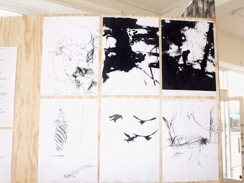 Faxination, Curated by Bill Saylor. Anke Weyer