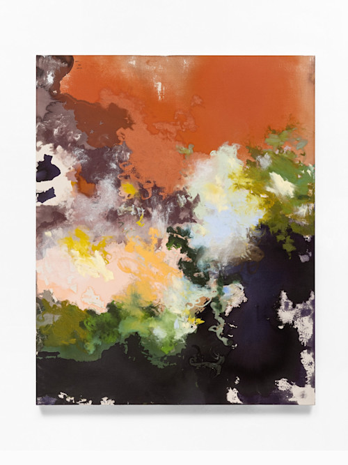 Colleen Herman, Tempest, 2024. Acrylic, gouache, oil on canvas, 60 x 48 in (152 x 122 cm)