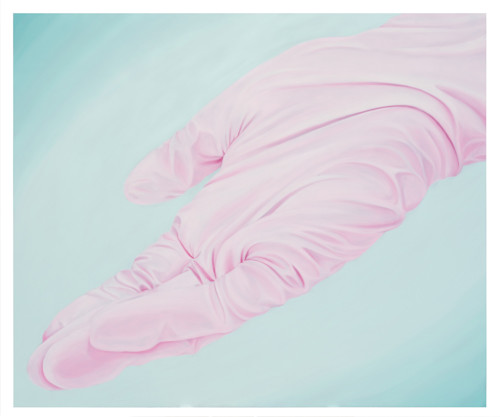 Anna Camner, Drifting, 2023. Oil on acrylic sheet, 100 x 120 cm (39.4 x 47 in)