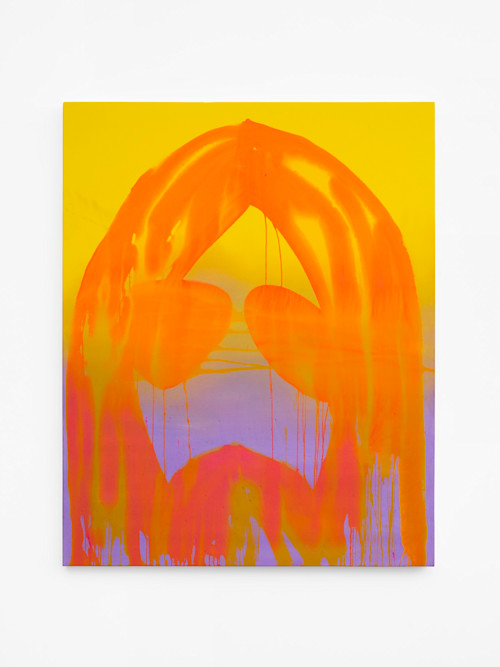 Liz Markus, Pale Rider, 2022. Acrylic on canvas, 60 x 48 in (152 x 122 cm)