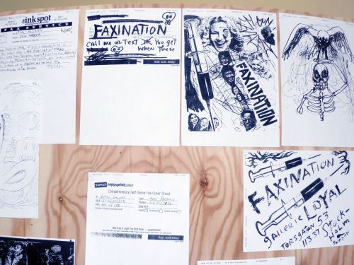 Faxination, Curated by Bill Saylor. Bill Saylor
