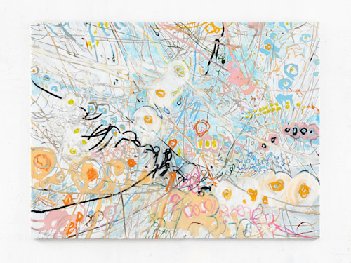 Jim Thorell, Monrovian Municipal Mullberries, 2026. Oil on canvas, 150 x 200 cm (59 x 79 in)