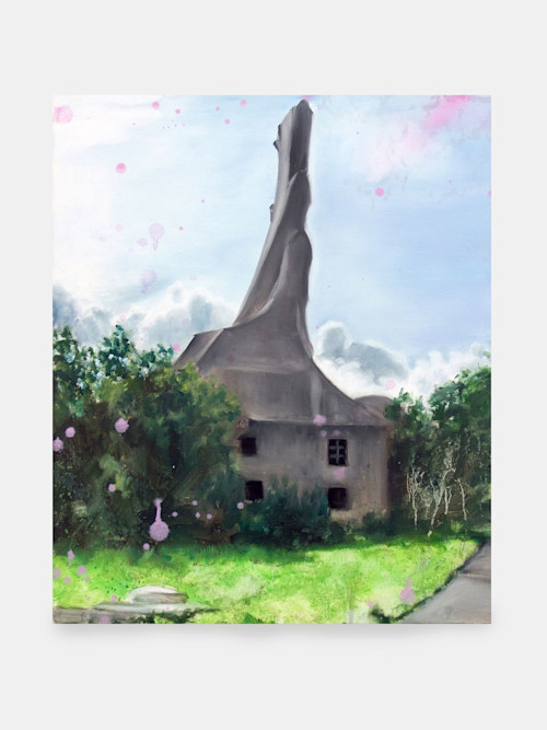 Till Gerhard, Devil's House, 2007. Oil on canvas, 24 x 20 in, 60 x 50 cm