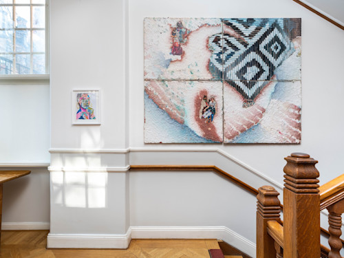 Utē Petit and Emma Soucek installation view. 
