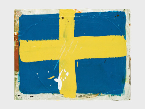 Eddie Martinez, Untitled, 2008. Mixed media on canvas, 11 x 14 in, 28 x 36 cm