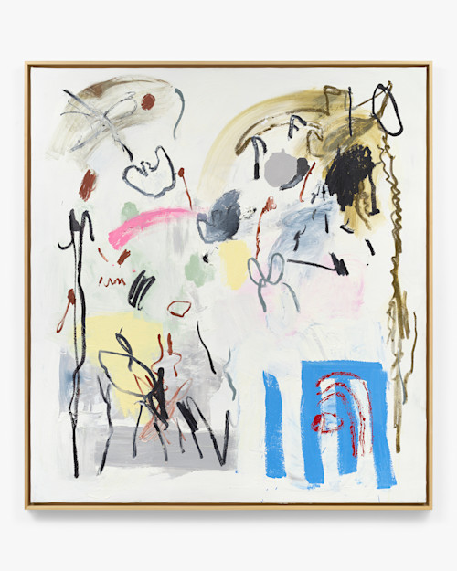 Ammon Rost, Cusp, 2021. Oil, acrylic on canvas, 60 x 66 in (152 x 168 cm)