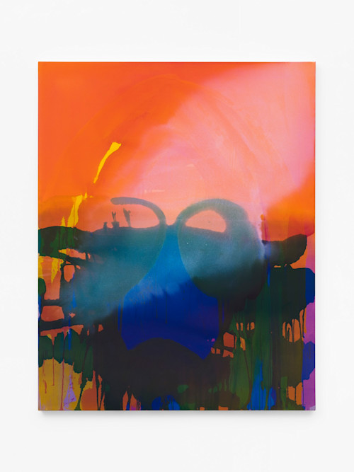 Liz Markus, Salt, 2022. Acrylic on canvas, 60 x 48 in (152 x 122 cm)