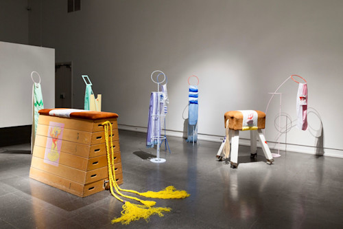 Constance Tenvik, Soft Armour, 2017. Installation at UKS, Oslo