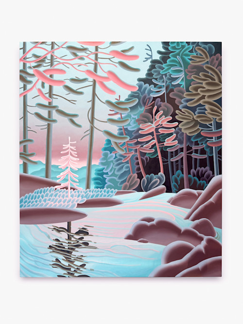 Madeleine Bialke, A Vision of the World, 2026. Oil on canvas, 100 x 86 cm (39 x 34 in)