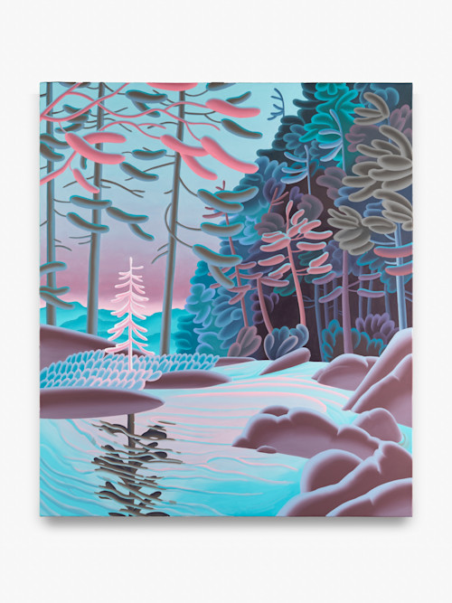 Madeleine Bialke, A Vision of the World, 2026. Oil on canvas, 100 x 86 cm (39 x 34 in)