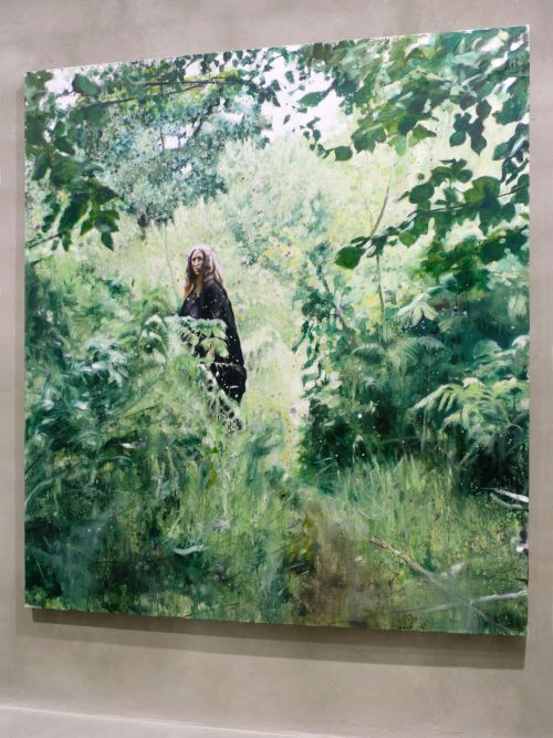 Till Gerhard, Dark Mat(t)er, 2010. Oil on canvas, 200 x 180 cm