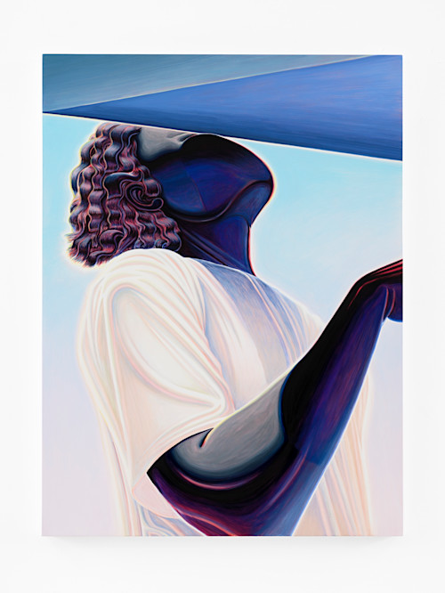 Alex Gardner, Name Spelled Wrong on the Award, 2021. Acrylic on canvas, 48 x 36 in (122 x 91 cm)