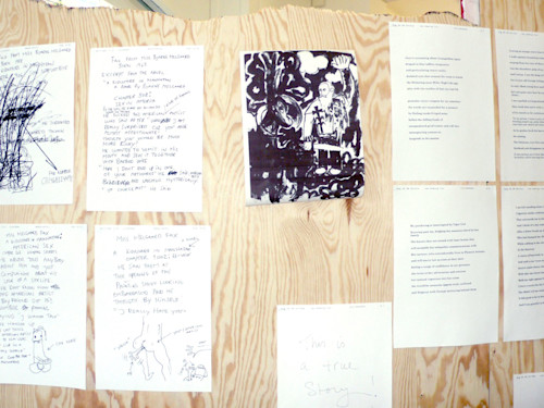 Faxination, Curated by Bill Saylor. Bjarne Melgaard, Soshiro Matsubara, Lizzy Balogh