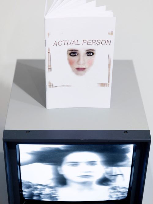 Deanna Havas, Actual Person, 2014, Book, 20 pages. Steve Hanft, MIRROR POV, 2014, Film, 02:16 min