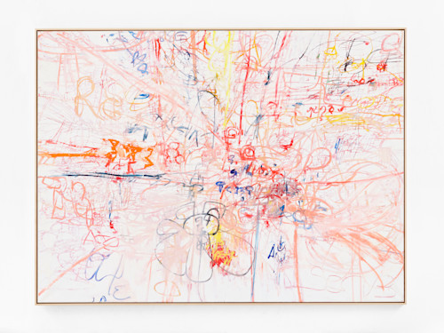 Jim Thorell, Rinne Ripple Rinse, 2021. Oil on canvas, 200 x 270 cm (79 x 106 in)
