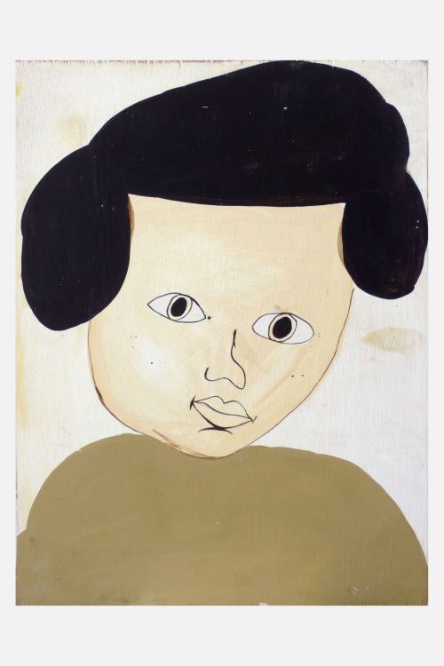 Eddie Martinez, Untitled, 2004. Acrylic and gouache on panel