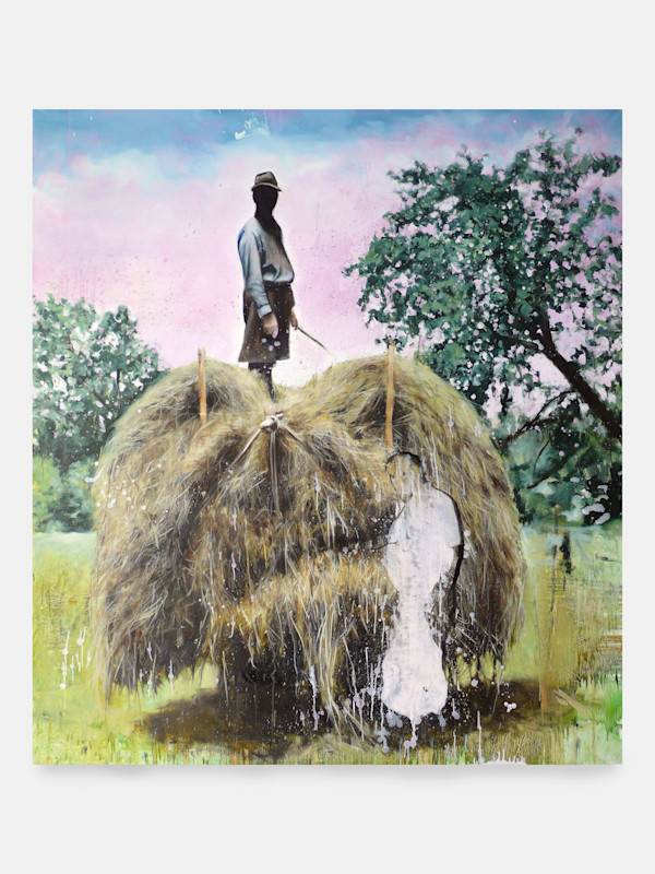 Oil on canvas, 79 x 71 in, 200 x 180 cm