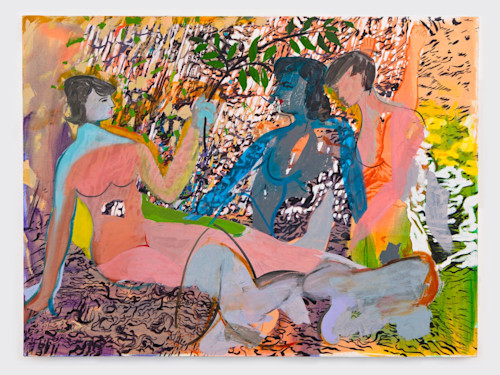 Jackie Gendel, Beneath Low Lying Clouds, 2012. Oil on canvas, 51 x 38 in, 130 x 97 cm