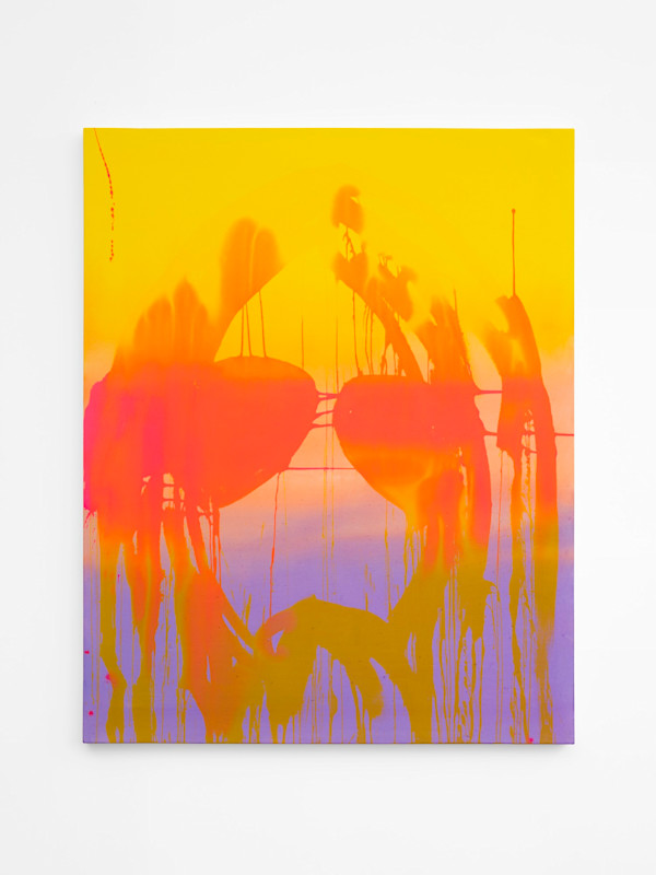 Acrylic on canvas, 60 x 48 in (152 x 122 cm)