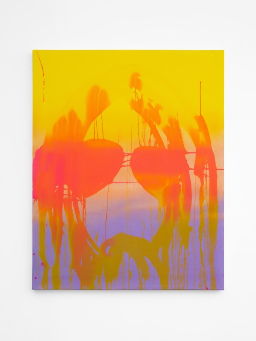Liz Markus, Solarized, 2022. Acrylic on canvas, 60 x 48 in (183 x 152 cm)