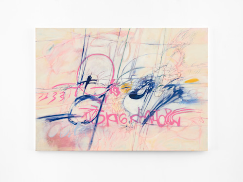 Jim Thorell, Abronia Umbellata, 2024. Oil on linen, 100 x 140 cm (39 x 55 in)