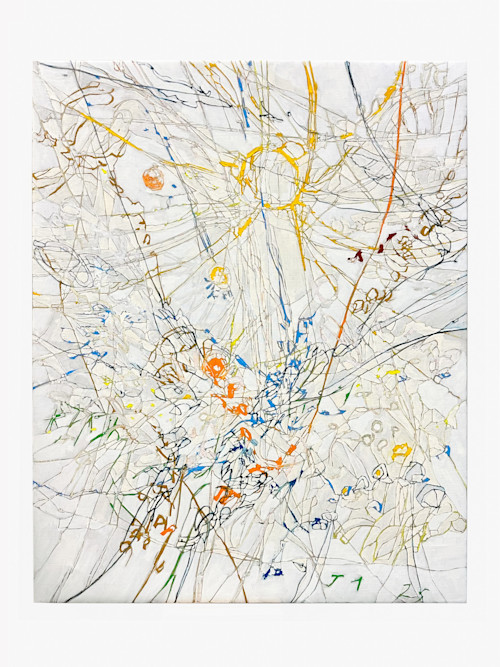 Jim Thorell, 2025. Acrylic on canvas, 150 x 120 cm (59 x 47 in)