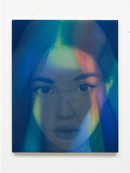 Aryo Toh Djojo, Return to Innocence, 2025. Acrylic on canvas, 20 x 16 in (51 x 41 cm)