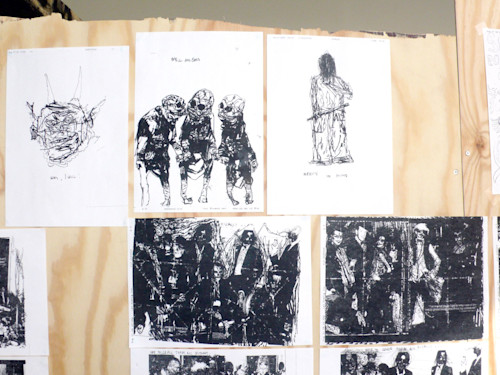 Faxination, Curated by Bill Saylor. Aidas Bareikis