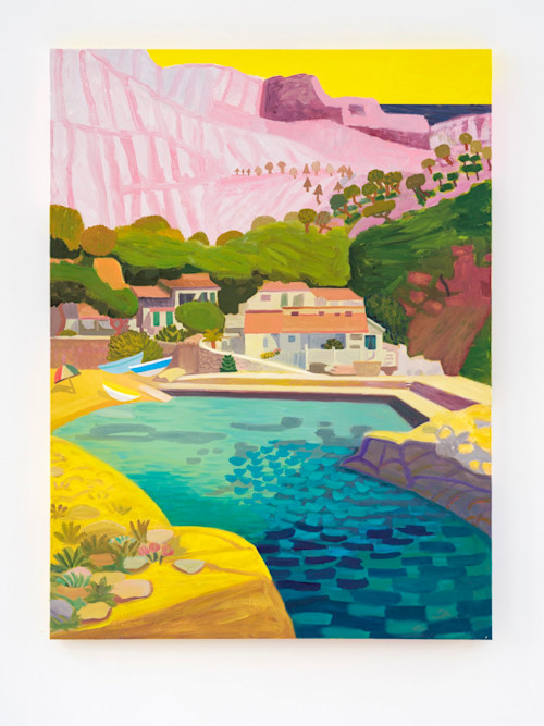 Daniel Heidkamp, Nautica, 2021. Oil on linen, 48 x 36 in (122 x 91 cm)