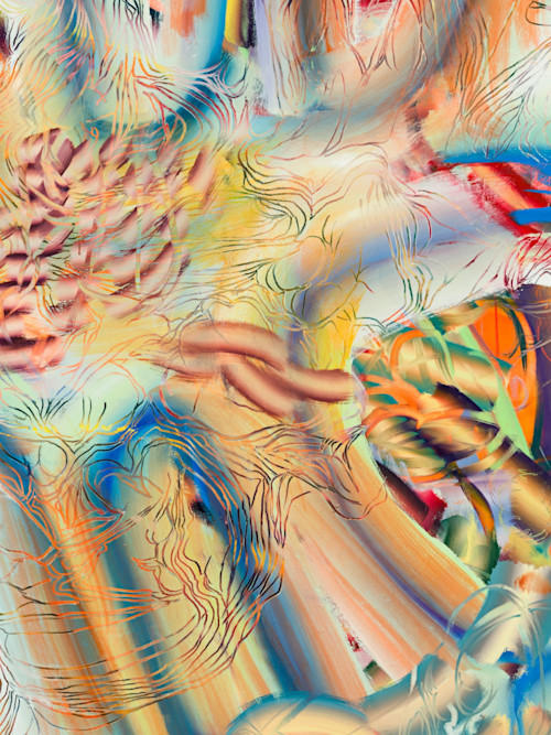 Lauren Quin, A Leaf Is an Arrow, 2021, Detail. 