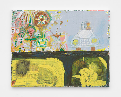 Rafael Delacruz, Pur 19, 2019. Acrylic on canvas, 11 x 14 in, 28 x 36 cm