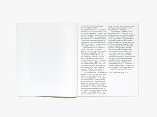 Tania Marmolejo, What Was Saved from the Fire, Catalogue. 