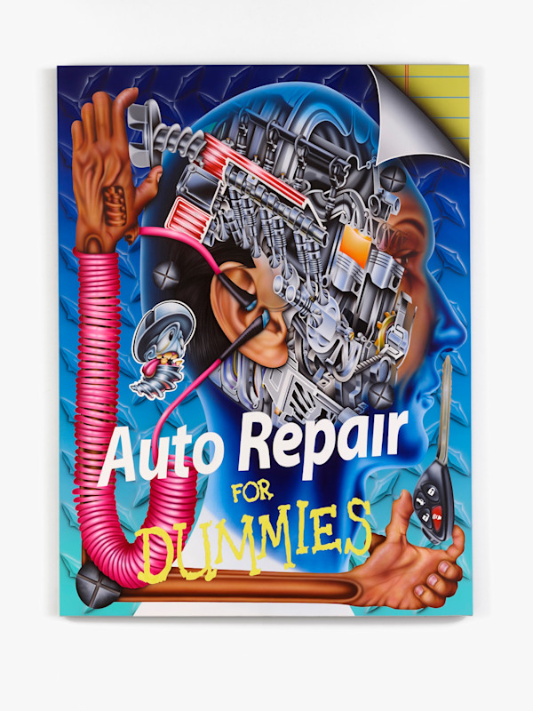 Acrylic on canvas, 64 x 48 in (163 x 122 cm)