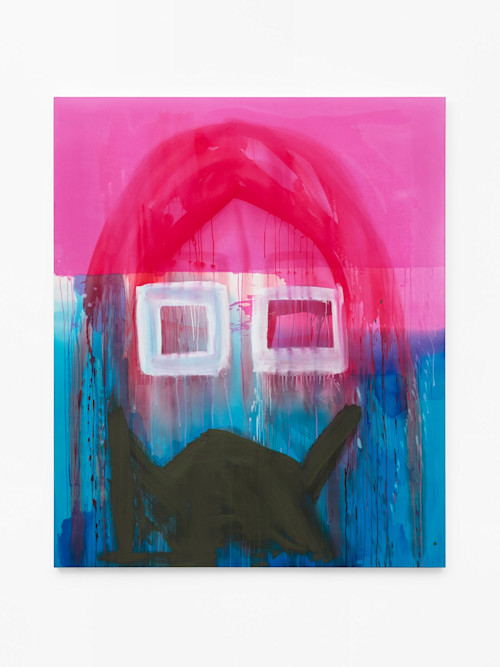 Liz Markus, Vedic Ocean, 2022. Acrylic on canvas, 72 x 60 in (183 x 152 cm)
