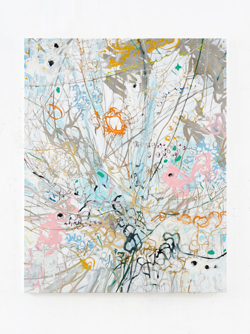 Jim Thorell, Hyperion Hummus Hawthorn, 2026. Oil on canvas, 150 x 120 cm (59 x 47 in)