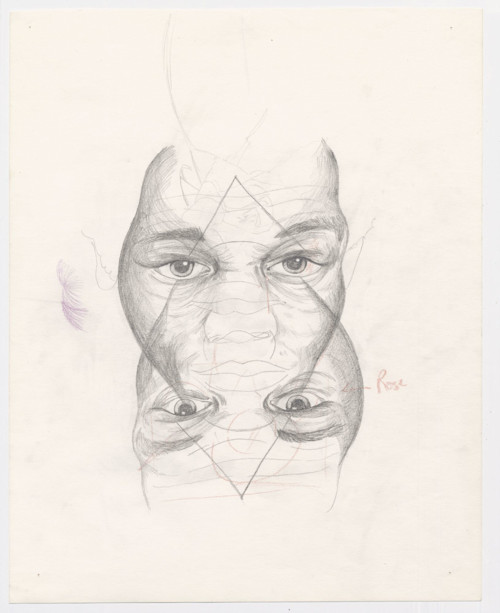 Brian Degraw, Untitled John Lee Malvo, 2005. Pencil on paper, 14 x 11, 36 x 28 cm
